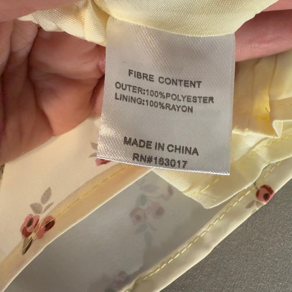 Princess Polly Xanthus Mini Dress Yellow Floral, 2 - Picture 8 of 8